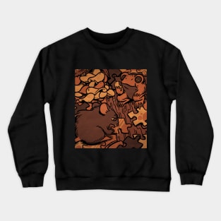 Just a Frog and Mouse Crewneck Sweatshirt